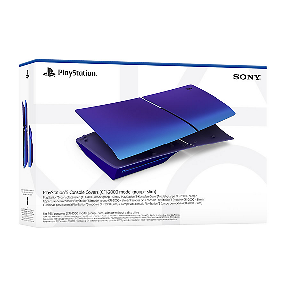 PlayStation®5 Konsolen-Cover (Modellgruppe – Slim) – Chroma Indigo