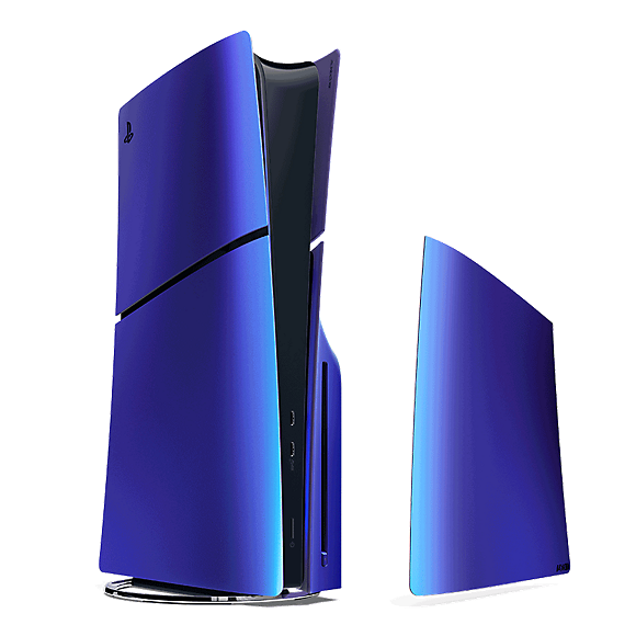 PlayStation®5 Konsolen-Cover (Modellgruppe – Slim) – Chroma Indigo