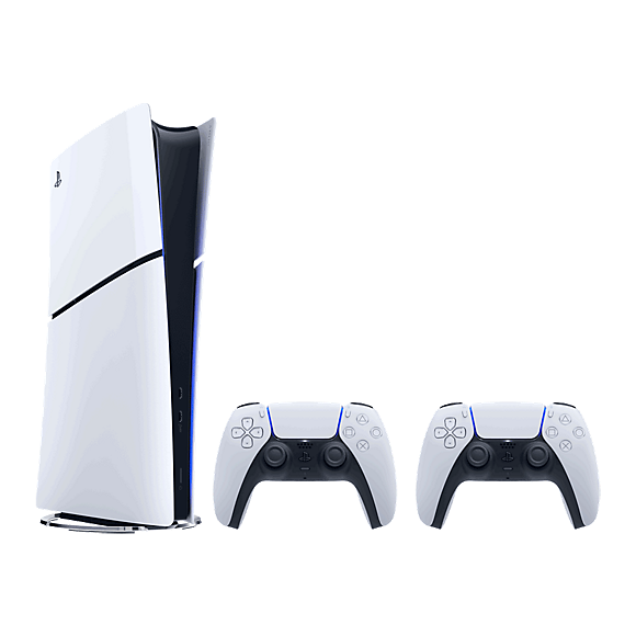 Paket: PlayStation®5 Digital Edition + zwei DualSense™ Wireless-Controll- er (Modellgruppe - Slim)*