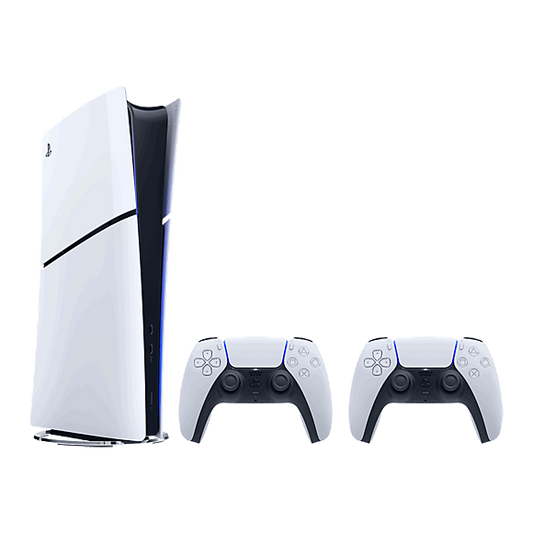 Paket: PlayStation®5 Digital Edition + zwei DualSense™ Wireless-Controll- er (Modellgruppe - Slim)*