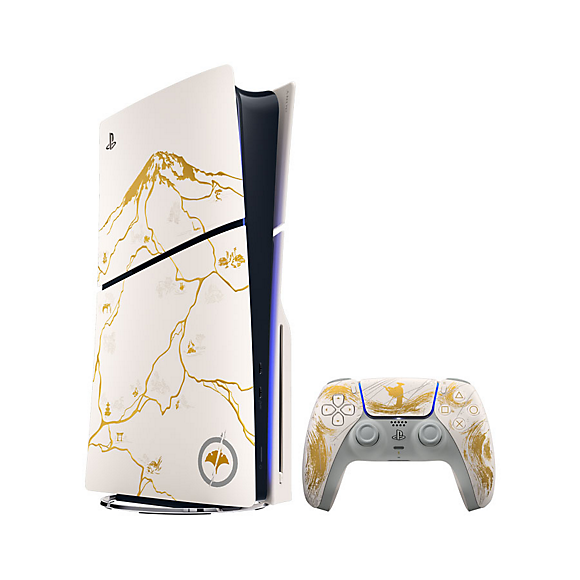 PlayStation®5 Konsole - Ghost of Yōtei™ Gold Limited Edition Bundle (Modellgruppe - Slim)