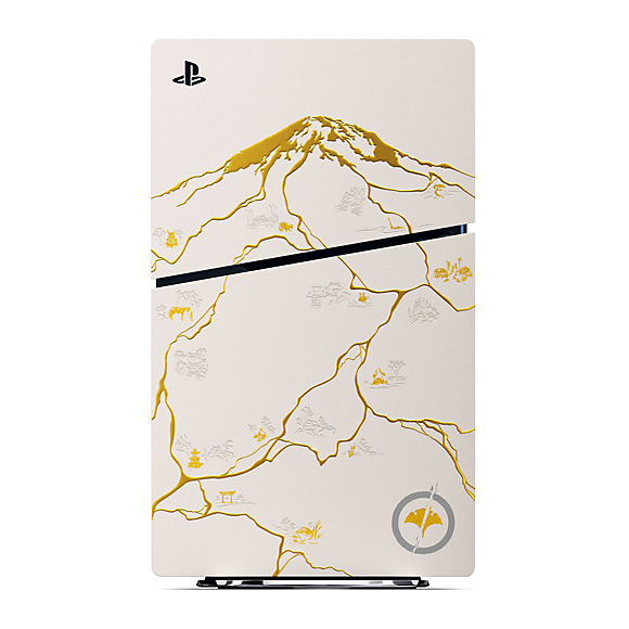 PlayStation®5 Konsole - Ghost of Yōtei™ Gold Limited Edition Bundle (Modellgruppe - Slim)