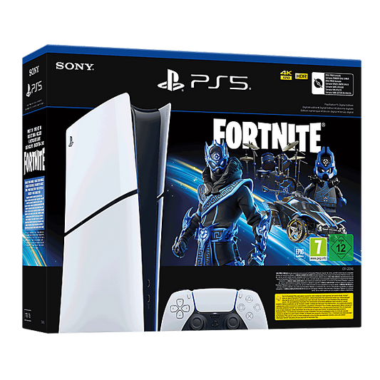PlayStation®5 Digital Edition Konsole - Fortnite® Cobalt Star Bundle (Modellgruppe - Slim)*