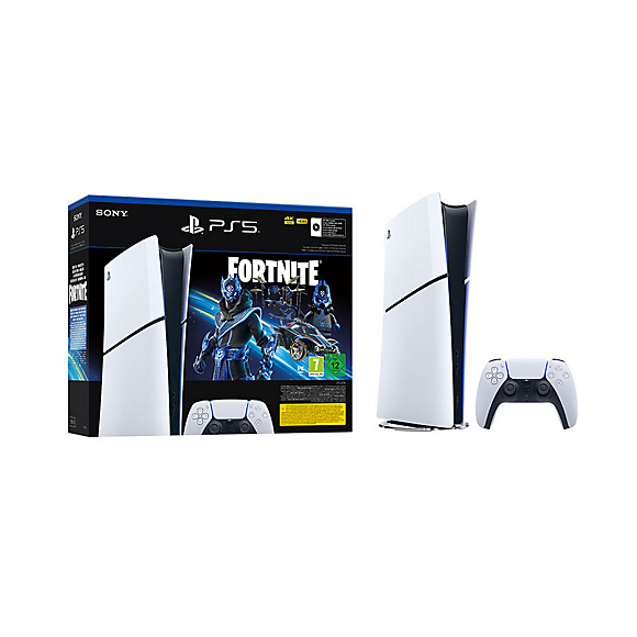 PlayStation®5 Digital Edition Konsole - Fortnite® Cobalt Star Bundle (Modellgruppe - Slim)*