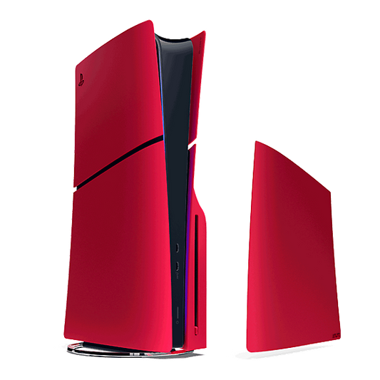 PlayStation® 5 Konsolen-Cover (Modellgruppe – Slim) – Volcanic Red