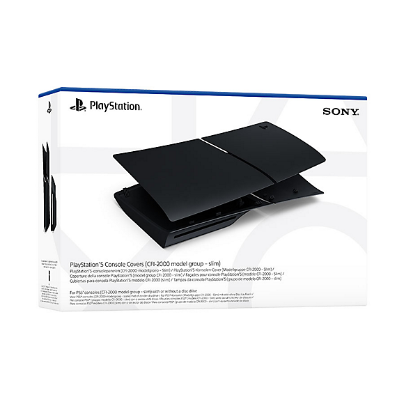 PlayStation® 5 Konsolen Cover (Modellgruppe – Slim) – Midnight Black