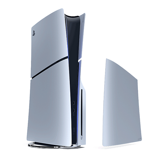 PlayStation®5 Konsolen-Cover (Modellgruppe – Slim) – Sterling Silver