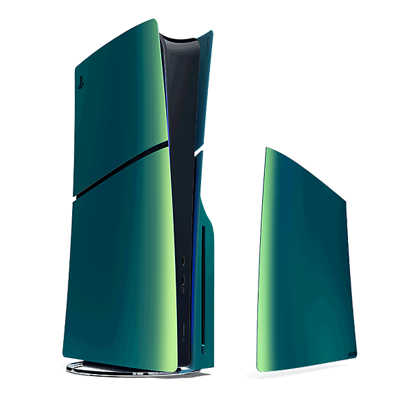 PlayStation®5 Konsolen-Cover (Modellgruppe – Slim) – Chroma Teal