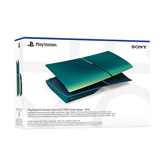 PlayStation®5 Konsolen-Cover (Modellgruppe – Slim) – Chroma Teal